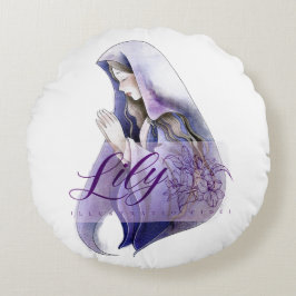 Holymary Rundes Kissen