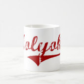 Holyoke Massachusetts klassischer Entwurf Kaffeetasse (Mittel)
