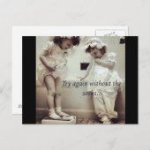 HolyOverLaughSmiles Postkarte (Vorne/Hinten)