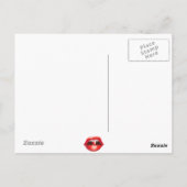 HolyOverLaughSmiles Postkarte (Rückseite)