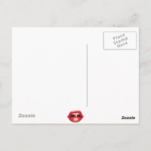 HolyOverLaughSmiles Postkarte (Rückseite)