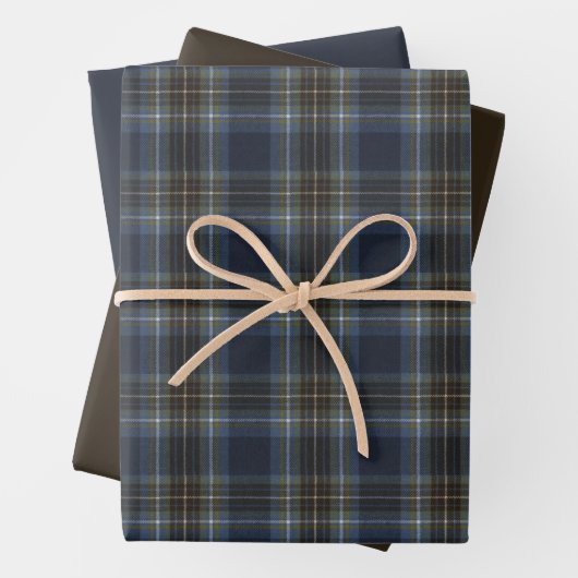Holyrood Original Scottish Tartan Geschenkpapier Set (Beispiel)