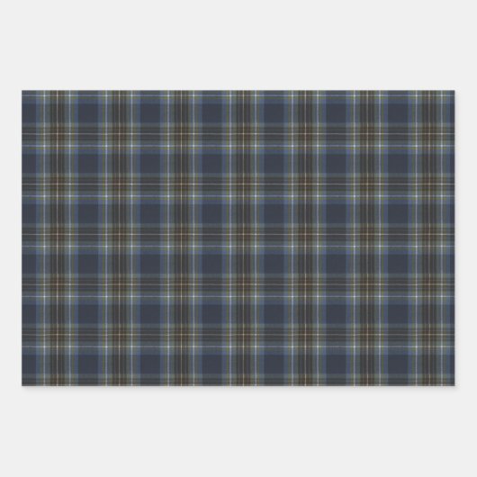 Holyrood Original Scottish Tartan Geschenkpapier Set (Vorderseite)