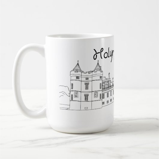 Holyrood Palace Scotland Kaffeetasse (Links)