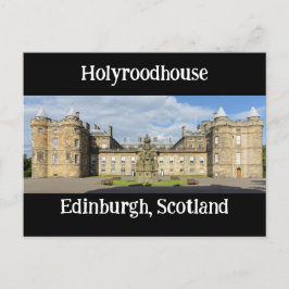 Holyroodhouse, Edinburgh, Schottland Postkarte