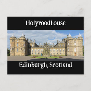 Holyroodhouse, Edinburgh, Schottland Postkarte