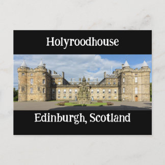 Holyroodhouse, Edinburgh, Schottland Postkarte