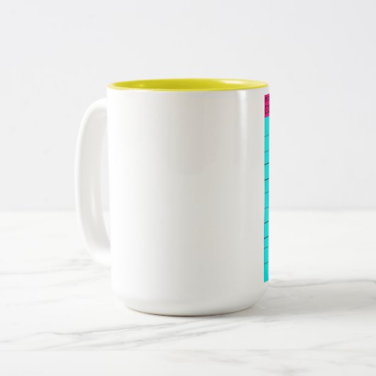 HOLYWOOD BOULEVARD-TASSE ZWEIFARBIGE TASSE (Vorderseite Links)