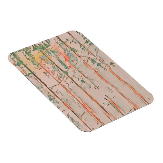 Holz 8a Flexible Foto Magnet (Rechte Seite)