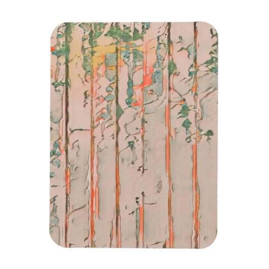 Holz 8a Flexible Foto Magnet (Vertikal)