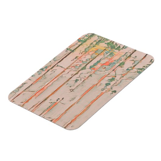 Holz 8a Flexible Foto Magnet (Linke Seite)