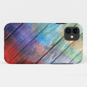 Holz-Acrylmalerei #2 Case-Mate iPhone Hülle (Rückseite (Horizontal))