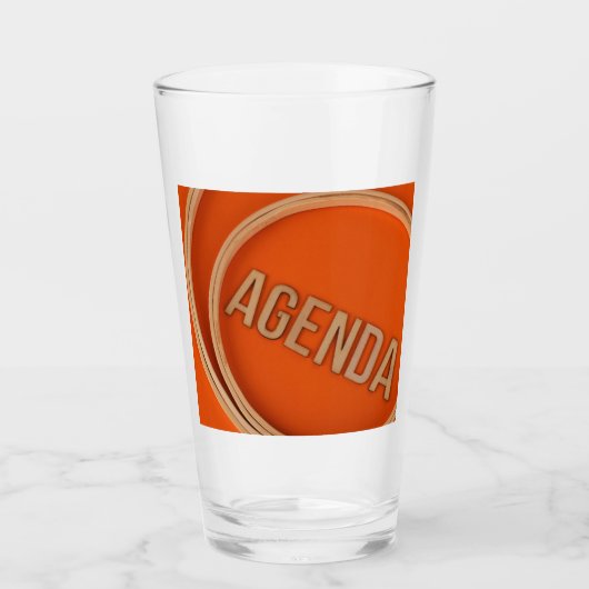 Holz Agenda Barware Tumbler (Vorderseite)