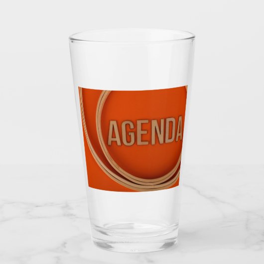 Holz Agenda Barware Tumbler (Vorderseite)