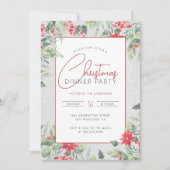 Holz & Aquarell Weihnachtsabend Weihnachtsabend Pa Einladung (Vorderseite)