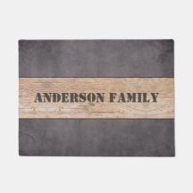 Holz auf dunklem Hintergrund, Familienname
