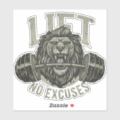 HOLZ AUFKLEBER (Blatt)