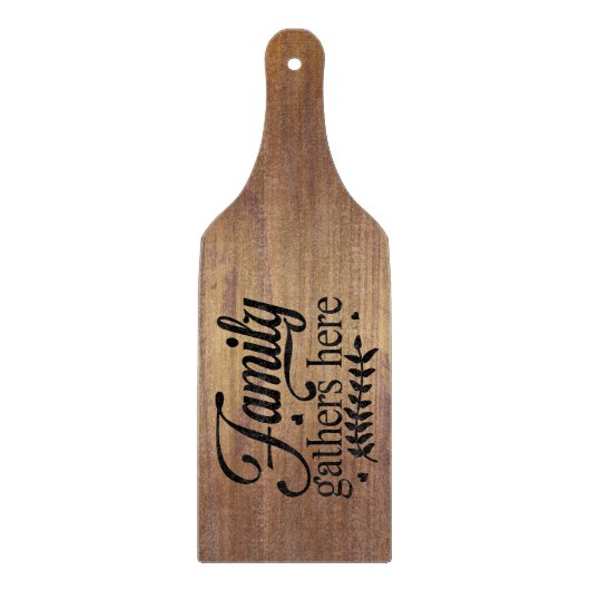 Holz aussehende Schneidplatte Schneidebrett (Vorderseite)