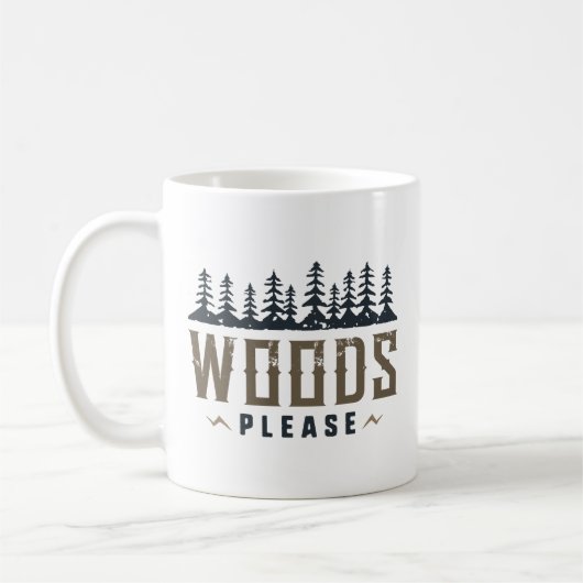 Holz bitte kaffeetasse (Links)
