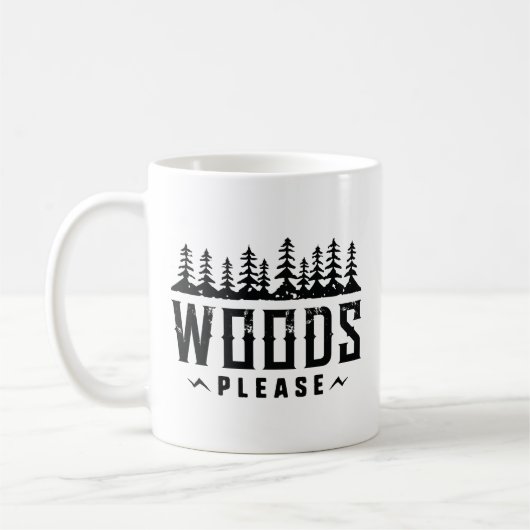 Holz bitte kaffeetasse (Links)