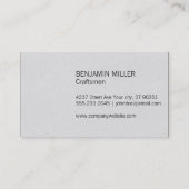 Holz | Brauerei | Kunst Visitenkarte (Rückseite)