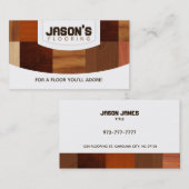 Holz breitet Visitenkarten aus Visitenkarte (Vorne/Hinten)