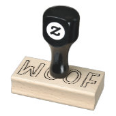 HOLZ | Briefmarke des Hundes Lover Gummistempel (Stempel)