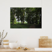 Holz, Bute Park Cardiff Poster (Küche)