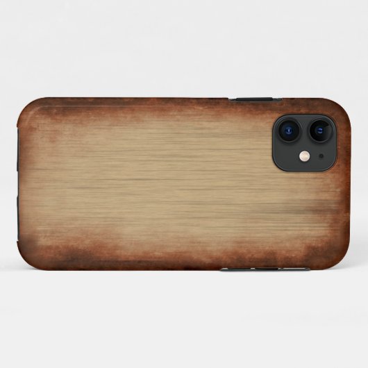 Holz Case-Mate iPhone Hülle (Rückseite (Horizontal))