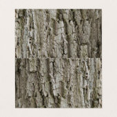 Holz Custom Horizontal Zelt Falten Falten Geschäft Visitenkarten (Außenseite Aufgefaltet)