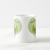 Holz, das du bist meine Biber-Liebe Kaffeetasse (Mittel)