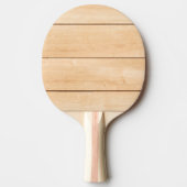 Holz-Design Light Brown Wood | Tischtennis Schläger (Vorderseite)