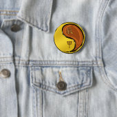 Holz-Drache Button (Beispiel)
