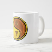 Holz-Drache Jumbo-Tasse (Vorderseite Rechts)