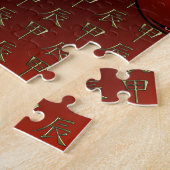 Holz-Drache Puzzle (Seite)