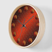 Holz-Drache Uhr (Winkel)