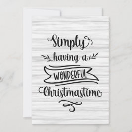 Holz Einfach herrlich Weihnachten genießen