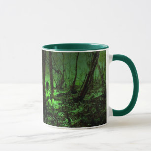 Holz-Elfen-Avatar Keramik-Tasse Tasse