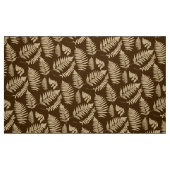 Holz-Fern-Muster, braun und beige Stoff (Fat Quarter (45,7 x 55,9 cm))