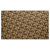 Holz-Fern-Muster, braun und beige Stoff (Yard (91,4 cm))