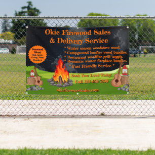 Holz für den Verkauf anpassen, Bonfire Night liefe Banner