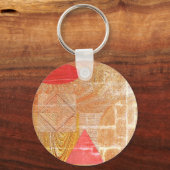 Holz - geometrische Formen - Vatertag Schlüsselanhänger (Rückseite)