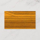 Holz - Geschäft Visitenkarte (Rückseite)