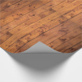 Holz Geschenkpapier (Ecke)
