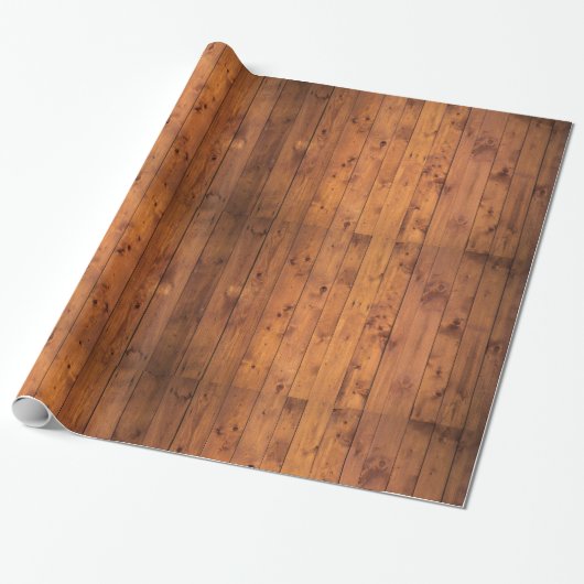 Holz Geschenkpapier (Ungerollt)