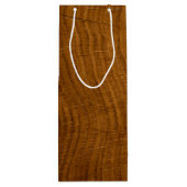 Holz Geschenktüte Für Weinflaschen (Rückseite)