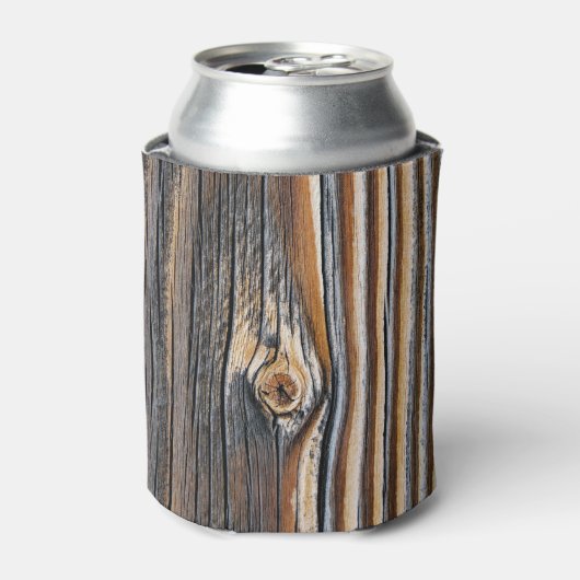 Holz Grain Knot Texture Dosenkühler (Kanne Vorderseite)