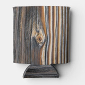 Holz Grain Knot Texture Dosenkühler (Vorderseite)