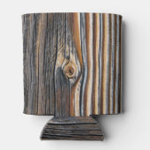 Holz Grain Knot Texture Dosenkühler (Rückseite)