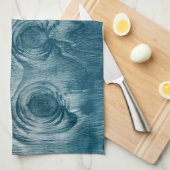 Holz Grain Knot Texture Geschirrtuch (Viertel Falte)